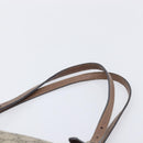 GUCCI Micro GG Supreme Tote Bag PVC Beige Gold 309613 Auth ep16905-9