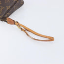 LOUIS VUITTON Monogram Mini Pochette Accessoires Pouch N41667 LV Auth ep16907-12