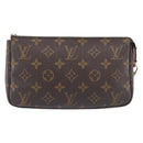 LOUIS VUITTON Monogram Mini Pochette Accessoires Pouch N41667 LV Auth ep16907-2