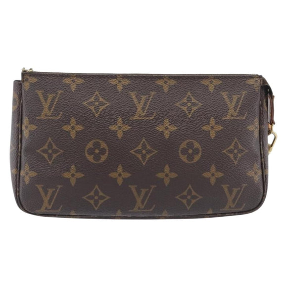 LOUIS VUITTON Monogram Mini Pochette Accessoires Pouch N41667 LV Auth ep16907