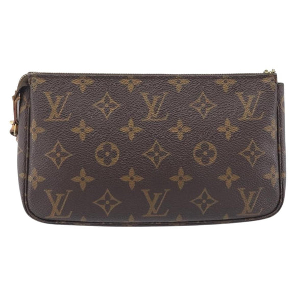 LOUIS VUITTON Monogram Mini Pochette Accessoires Pouch N41667 LV Auth ep16907