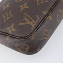 LOUIS VUITTON Monogram Mini Pochette Accessoires Pouch N41667 LV Auth ep16907-9