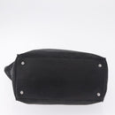 GUCCI GG Canvas Tote Bag Black Silver 120836 Auth ep16908-10