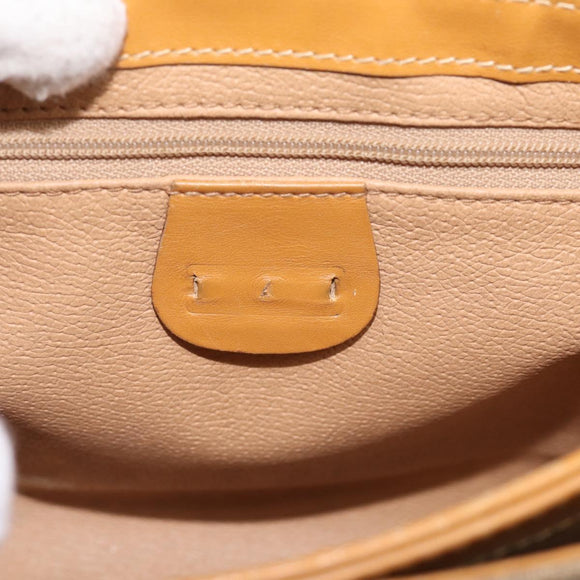 GUCCI Micro GG Supreme Shoulder Bag PVC Beige Gold 007 56 0087 Auth ep16909