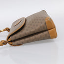GUCCI Micro GG Supreme Shoulder Bag PVC Beige Gold 007 56 0087 Auth ep16909-4