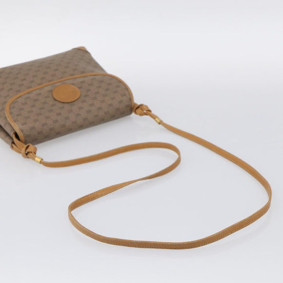 GUCCI Micro GG Supreme Shoulder Bag PVC Beige Gold 007 56 0087 Auth ep16909