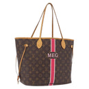 LOUIS VUITTON Monogram Neverfull MM Tote Bag M40156 LV Auth ep16911-1