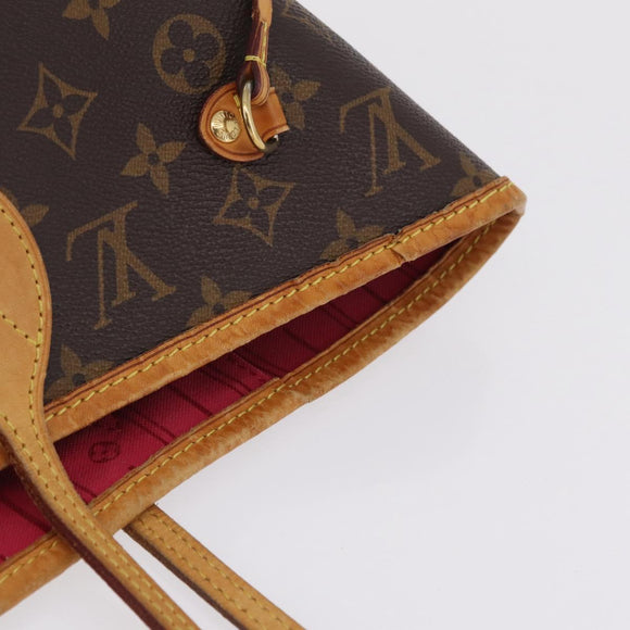 LOUIS VUITTON Monogram Neverfull MM Tote Bag M40156 LV Auth ep16911