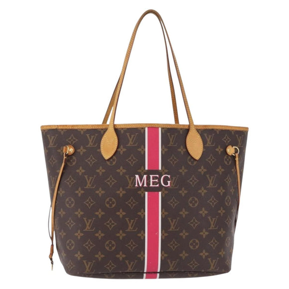 LOUIS VUITTON Monogram Neverfull MM Tote Bag M40156 LV Auth ep16911