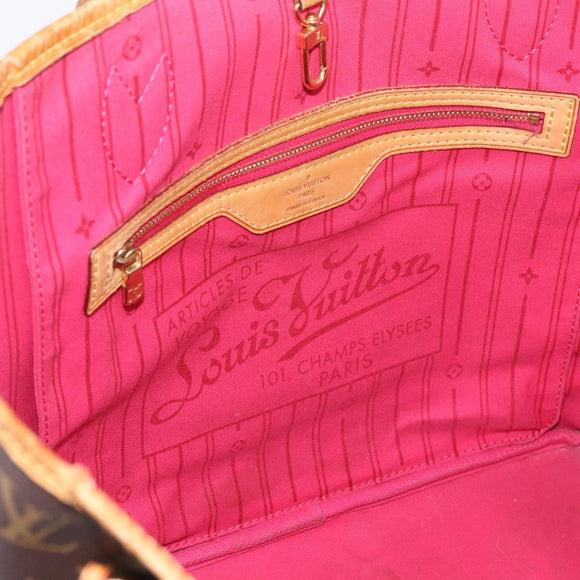 LOUIS VUITTON Monogram Neverfull MM Tote Bag M40156 LV Auth ep16911