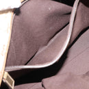 GUCCI GG Canvas Sherry Line Hand Bag Beige Gold 131230 Auth ep16915-20