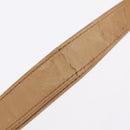 GUCCI Shoulder Bag Leather Beige Gold Auth ep16920-11