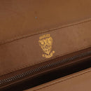 GUCCI Shoulder Bag Leather Beige Gold Auth ep16920-21