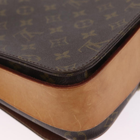 LOUIS VUITTON Monogram Cartouchiere GM Shoulder Bag M51252 LV Auth ep16925