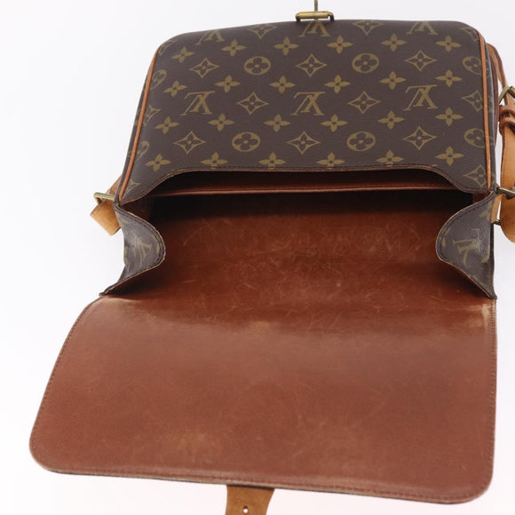 LOUIS VUITTON Monogram Cartouchiere GM Shoulder Bag M51252 LV Auth ep16925