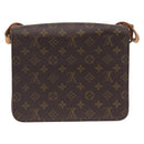 LOUIS VUITTON Monogram Cartouchiere GM Shoulder Bag M51252 LV Auth ep16925-3