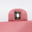CHANEL Mini Matelasse 20 Chain Bag Lamb Skin Pink Silver CC Auth ep16927SAM-15