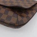 LOUIS VUITTON Damier Ebene Musette Tango Short Shoulder Bag N51255 Auth ep16930V-11