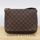LOUIS VUITTON Damier Ebene Musette Tango Short Shoulder Bag N51255 Auth ep16930V-23