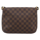 LOUIS VUITTON Damier Ebene Musette Tango Short Shoulder Bag N51255 Auth ep16930V-3