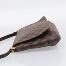 LOUIS VUITTON Damier Ebene Musette Tango Short Shoulder Bag N51255 Auth ep16930V-4