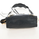 Balenciaga Classic Mini City Hand Bag Leather Gold Gray 300295 Auth ep16932M-12
