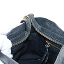 Balenciaga Classic Mini City Hand Bag Leather Gold Gray 300295 Auth ep16932M-25