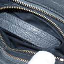 Balenciaga Classic Mini City Hand Bag Leather Gold Gray 300295 Auth ep16932M-28