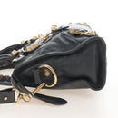 Balenciaga Giant Mini City Hand Bag Leather 2way Gold Gray 309544 Auth ep16934M-4