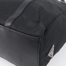 PRADA Hand Bag Nylon Black Silver Auth ep16937V-12