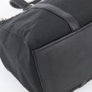 PRADA Hand Bag Nylon Black Silver Auth ep16937V-13