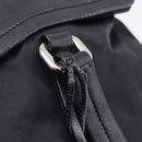 PRADA Hand Bag Nylon Black Silver Auth ep16937V-16