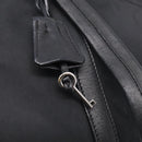 PRADA Hand Bag Nylon Black Silver Auth ep16937V-17