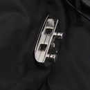 PRADA Hand Bag Nylon Black Silver Auth ep16937V-19