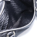 PRADA Hand Bag Nylon Black Silver Auth ep16937V-31