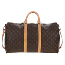 LOUIS VUITTON Monogram Keepall Bandouliere 50 Boston Bag M41416 LV Auth ep16940V-2