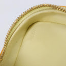 LOUIS VUITTON Monogram Vernis Wooster Bag Lime Yellow M91075 LV Auth ep16941-24