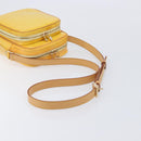 LOUIS VUITTON Monogram Vernis Wooster Bag Lime Yellow M91075 LV Auth ep16941-7