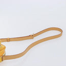 LOUIS VUITTON Monogram Vernis Wooster Bag Lime Yellow M91075 LV Auth ep16941-8
