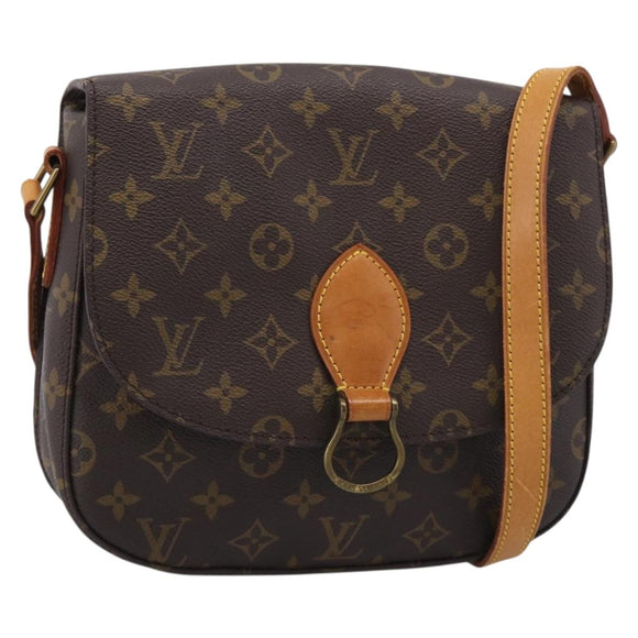 LOUIS VUITTON Monogram Saint Cloud GM Shoulder Bag M51242 LV Auth ep16945
