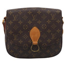LOUIS VUITTON Monogram Saint Cloud GM Shoulder Bag M51242 LV Auth ep16945-13