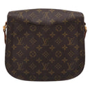 LOUIS VUITTON Monogram Saint Cloud GM Shoulder Bag M51242 LV Auth ep16945-2