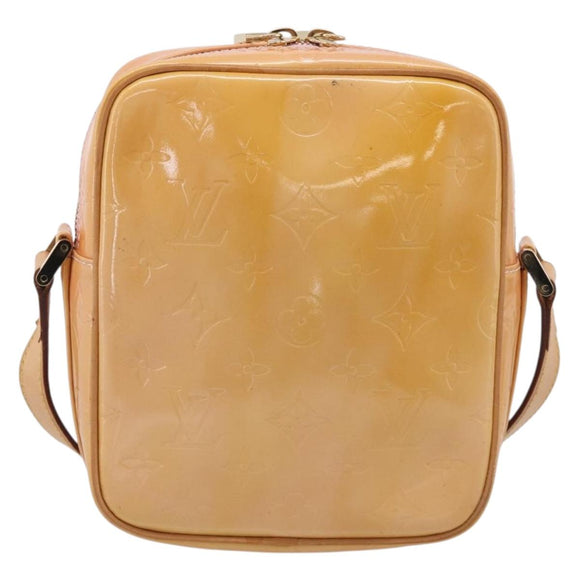 LOUIS VUITTON Monogram Vernis Shoulder Bag Marshmallow Pink M91037 Auth ep16949A