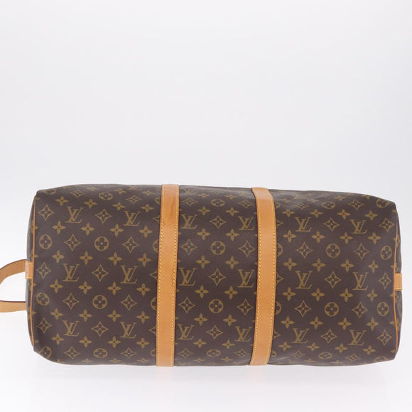 LOUIS VUITTON Monogram Keepall Bandouliere 50 Boston Bag M41416 LV Auth ep16951V