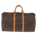 LOUIS VUITTON Monogram Keepall Bandouliere 50 Boston Bag M41416 LV Auth ep16951V-2
