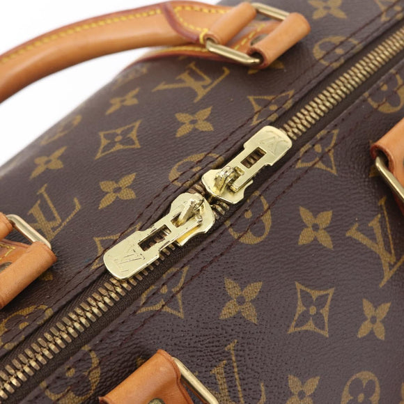 LOUIS VUITTON Monogram Keepall Bandouliere 50 Boston Bag M41416 LV Auth ep16951V