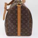 LOUIS VUITTON Monogram Keepall Bandouliere 50 Boston Bag M41416 LV Auth ep16951V-5