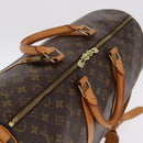 LOUIS VUITTON Monogram Keepall Bandouliere 50 Boston Bag M41416 LV Auth ep16951V-6