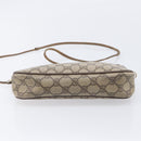 GUCCI GG Supreme Shoulder Bag PVC Beige Gold Tone 97 02 068 Auth ep16964-11