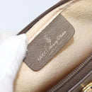 GUCCI GG Supreme Shoulder Bag PVC Beige Gold Tone 97 02 068 Auth ep16964-19
